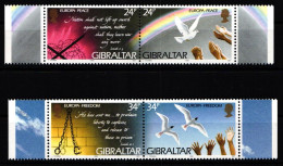 Gibraltar 710-713 Postfrisch Europa #KG258 - Gibraltar