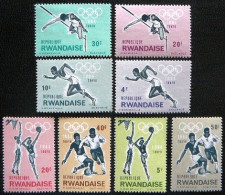 (dcos-259)   Rwanda         Michel  77-84    Yvert   76-83         MNH - Zomer 1964: Tokyo