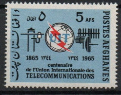 Union Internationale Des Télécommunications - I.T.U.1965 XX - Afghanistan