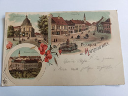 Sremska Mitrovica Color Litho 1900 Used - Serbien