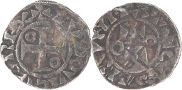 FRANCE - 1137-1180 - Denier - Mantes - Louis VII Le Jeune - 0.90 G. - 18-346 - 1137-1180 Louis VII Le Jeune