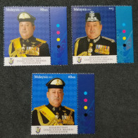 Malaysia The Coronation Of The Sultan Of Johor 2015 King Royal (stamp Color Code) MNH - Malaysia (1964-...)