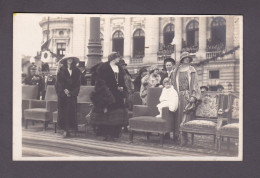 Carte Photo Romania Roumanie Bucarest Royalty Principesa Ileana, Regina Maria, Regele Mihai și Regina Elena (58659) - Romania