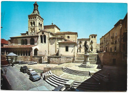 SAN MARTIN Y PLAZA DE MEDINA DEL CAMPO / "THE SAN MARTIN" , THE MEDINA DEL CAMPO SQUARE.-  SEGOVIA.- (ESPAÑA ). - Segovia