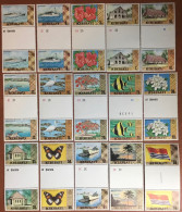 Kiribati 1980 Definitives Set No Watermark Gutter Pairs MNH - Kiribati (1979-...)