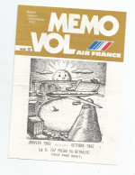 MEMO VOL Novembre 1982 - Articles De Papeterie