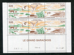 26392 Saint-Pierre-et-Miquelon N°485A**x2  Le Grand Barachois C.D Du 24.11. 87   TB  - Unused Stamps