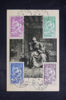 ALGÉRIE - Carte Maximum En 1948 - Oeuvre De Millet  - L 150903 - Tarjetas – Máxima