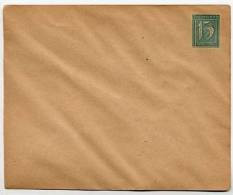 DR PU56 A1-01 Privat-Umschlag 1921 Kat. 5,00 € - Enveloppes