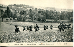 CPA - VIC-SUR-AISNE (G.G.14/18) - PROGRESSION D'AVANT-POSTE (ETAT PARFAIT) - Vic Sur Aisne