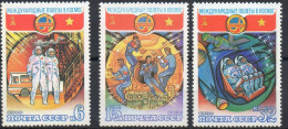 Coopération Spatiale U.R.S.S.- China 1980 XX - Unused Stamps