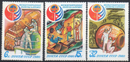 Coopération Spatiale U.R.S.S.- Cuba  1980 XX - Unused Stamps