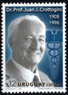 2008 Uruguay Dr. Juan J. Crottogini (1908-96) Gynecologist Health  #2227 ** MNH - Uruguay