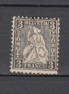 1862  PAPIER BLANC   N° 29 OBLITERE  COTE 200.00      CATALOGUE SBK - Used Stamps