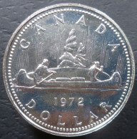 Canada - 1 Dollaro 1972 - Canoa - KM# 64.2a - Canada