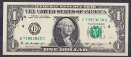 USA - 2013 - 1 Dollars - P537D.. Cleveland   UNC - Federal Reserve Notes (1928-...)