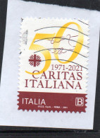 2021 Italia - 50 Anni Della Caritas - 2021-...: Used