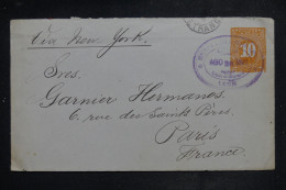 NICARAGUA  - Entier Postal De Leon Pour Paris En 1897 - L 150917 - Nicaragua