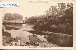 CPA -  QUINTIN - LES BORDS DU GOUET - Quintin