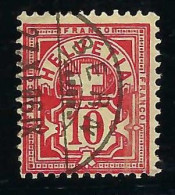 SUISSE 1906: Le ZNr. 83, Obl. CAD "Bern" - Gebraucht