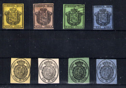 España Nº 28/31, 35/38 . Años 1854-55 - Used Stamps