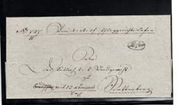 1837, Klar  " Lofer" Klar  (Salzburg), Kpl. Brief Nach Rattenberg #1606 - ...-1850 Prefilatelía