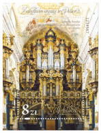 Poland 2023 Historical Organs, Pipe Organ,  Basilica Of The Annunciation Of The Lord By Bernardine Fathers MNH** New!!! - Nuevos