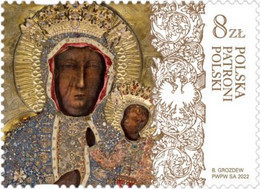 Poland 2022 / Patrons Of Poland - Our Lady Of Jasna Gora, Black Madonna Of Czestochowa / MNH** New!!! - Ungebraucht