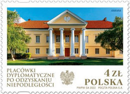 Poland 2022 / Diplomatic Posts After Regaining Independence, Polish Embassy In Ankara MNH** New!!! - Nuevos