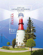 Poland 2022 200 Years Of Rozewie Lighthouse  Block  MNH** New!!! - Unused Stamps