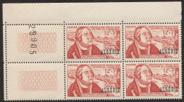 Année 1956-N°333 Neuf**MNH : Journée Du Timbre : François De TASSIS / Bloc De 4 (g2-29905) - Neufs