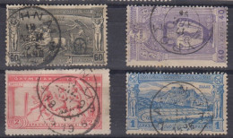 Grèce - 4 Timbres - Cote : 73 € - Usati