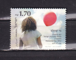 ISRAEL-2012-MEMORIAL DAY-MNH - Usados (sin Tab)