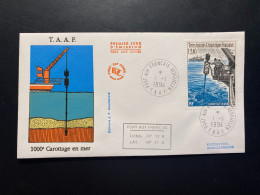 Enveloppe 1er Jour "1000e Carottage En Mer - Marion Dufresne" 01/01/1994 - 187 - TAAF - FDC