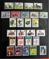 Great Britain Commemorative Stamps - Unmounted Mint Sets D - Neufs