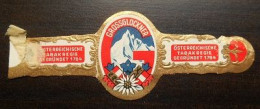 U63 Bague Bagues Cigare Cigares  Osterreichische Tabak Regie Grossglockner   1 Pièce(s) - Sigarenbandjes