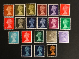Set Of Definitives, MH* 1967-69 - Unused Stamps