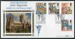 1997 GB Missions Of Faith First Day Cover, Saint Augustine, Canterbury Cathedral Benham BLCS 125 FDC - 1991-00 Ediciones Decimales
