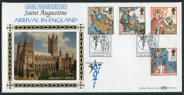 1997 GB Missions Of Faith First Day Cover, Saint Augustine, Canterbury Cathedral Benham BLCS 125 FDC - 1991-2000 Dezimalausgaben