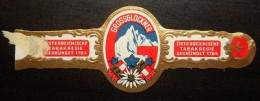 U65 Bague Bagues Cigare Cigares  Osterreichische Tabak Regie Grossglockner   1 Pièce(s) - Bauchbinden (Zigarrenringe)