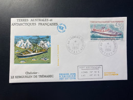 Enveloppe 1er Jour "Chalutier - Le Kerguelen De Trémarec" 01/01/1994 - 191 - TAAF - Iles Kerguelen - FDC