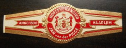 U99 Bague Bagues Cigare Cigares  Hofleverancier Jan Van Der Pigge Haarlem Anno 1800  1 Pièce(s) - Sigarenbandjes