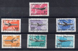 Timbres Thèmes Transport Avions - Vliegtuigen