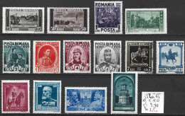 ROUMANIE 552 à 65 * & ** ( 560 Oblitéré ) Côte 9.80 € - Unused Stamps
