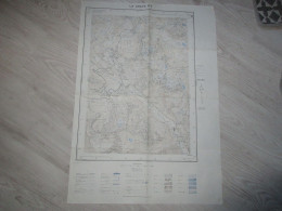 LA GRAVE  - CARTE D ETAT MAJOR N° 8 - Topographical Maps