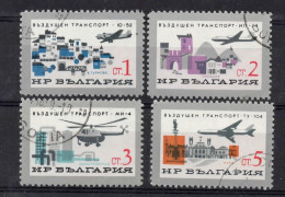 Timbres Thèmes Transport Avions - Vliegtuigen