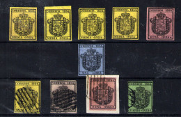España Nº 28/29, 31, 28/30. Año 1854 - Used Stamps