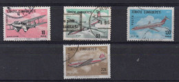 Timbres Thèmes Transport Avions - Vliegtuigen