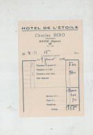 Hôtel De L'Etoile Berg Bougie Algérie 1955 - Altri & Non Classificati