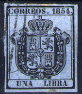 España Nº 31. Año 1854 - Oblitérés